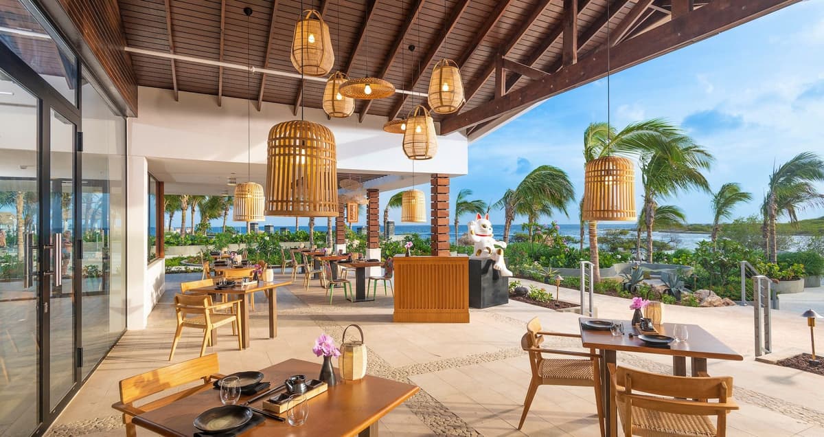 Resort exterior at Sandals Halcyon Beach