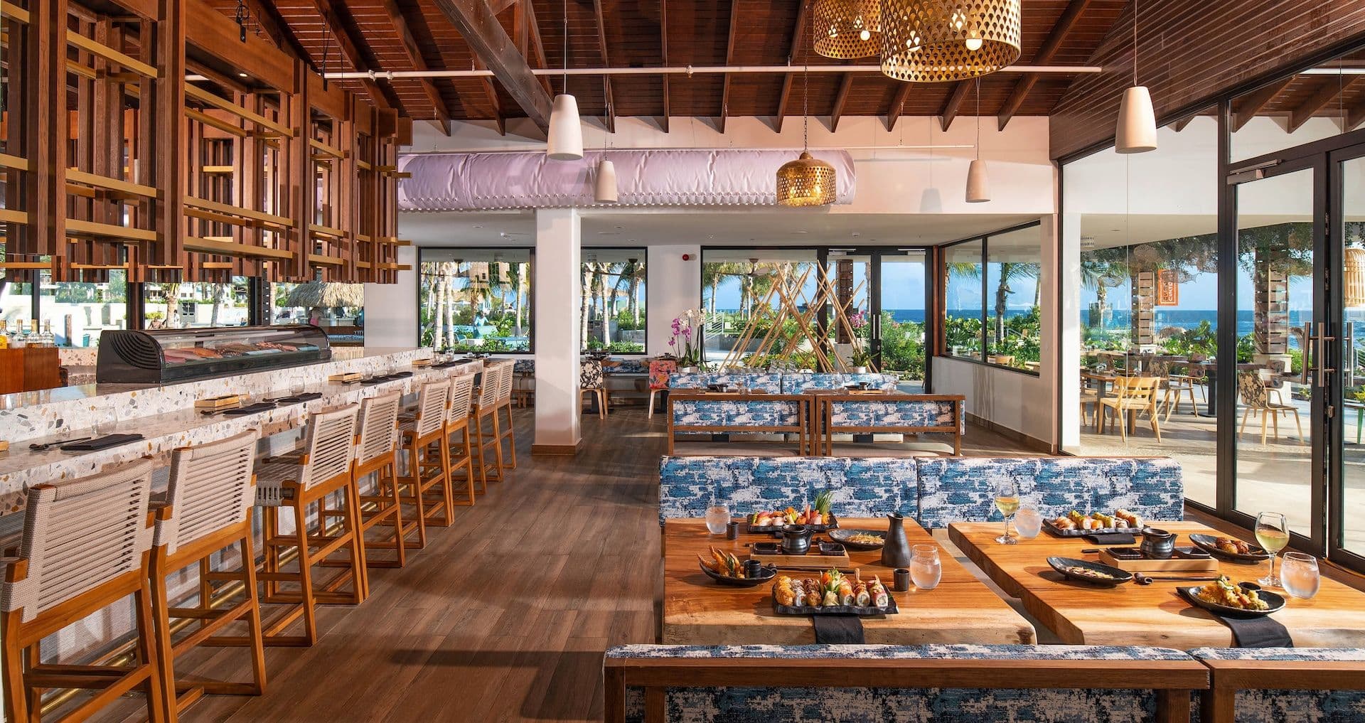 Resort exterior at Sandals Halcyon Beach