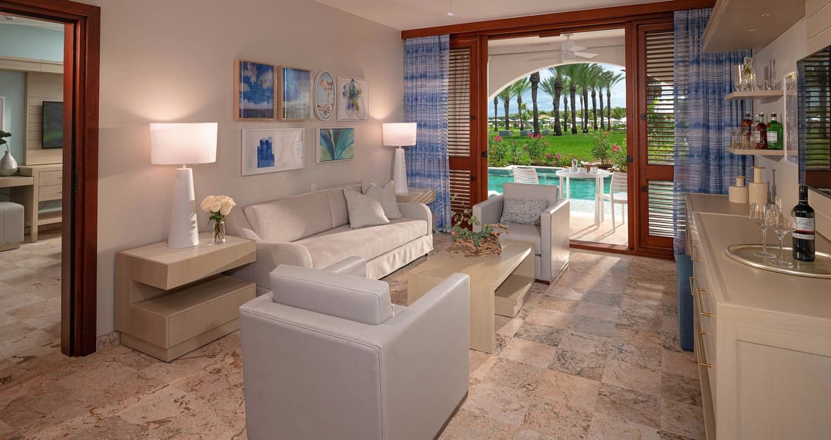 Resort exterior at Sandals Halcyon Beach