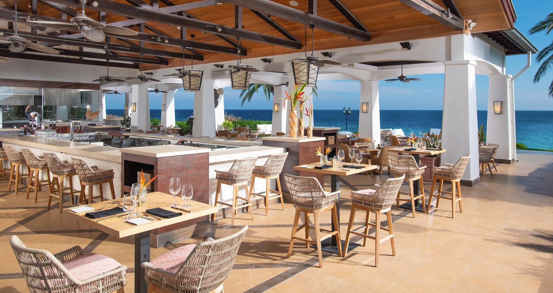 Resort exterior at Sandals Halcyon Beach