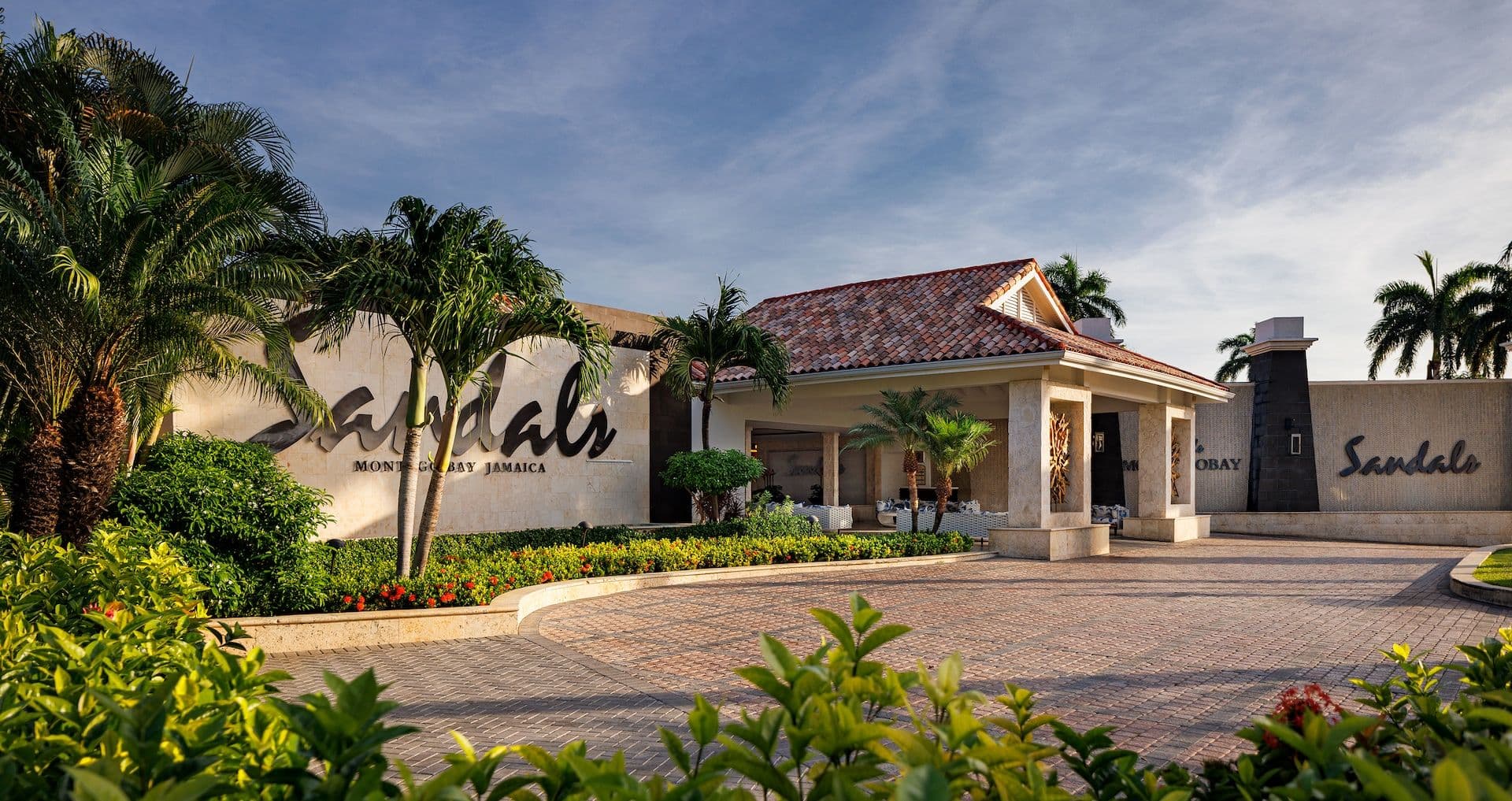 Resort exterior at Sandals Montego Bay