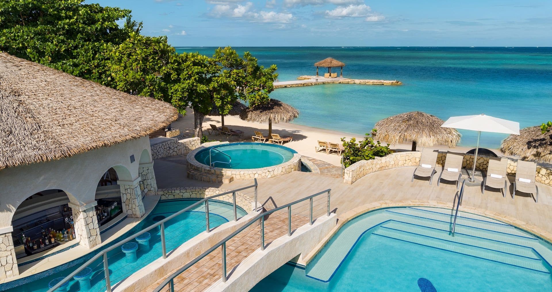 Resort exterior at Sandals Montego Bay
