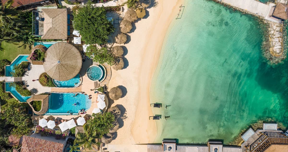 Resort exterior at Sandals Montego Bay