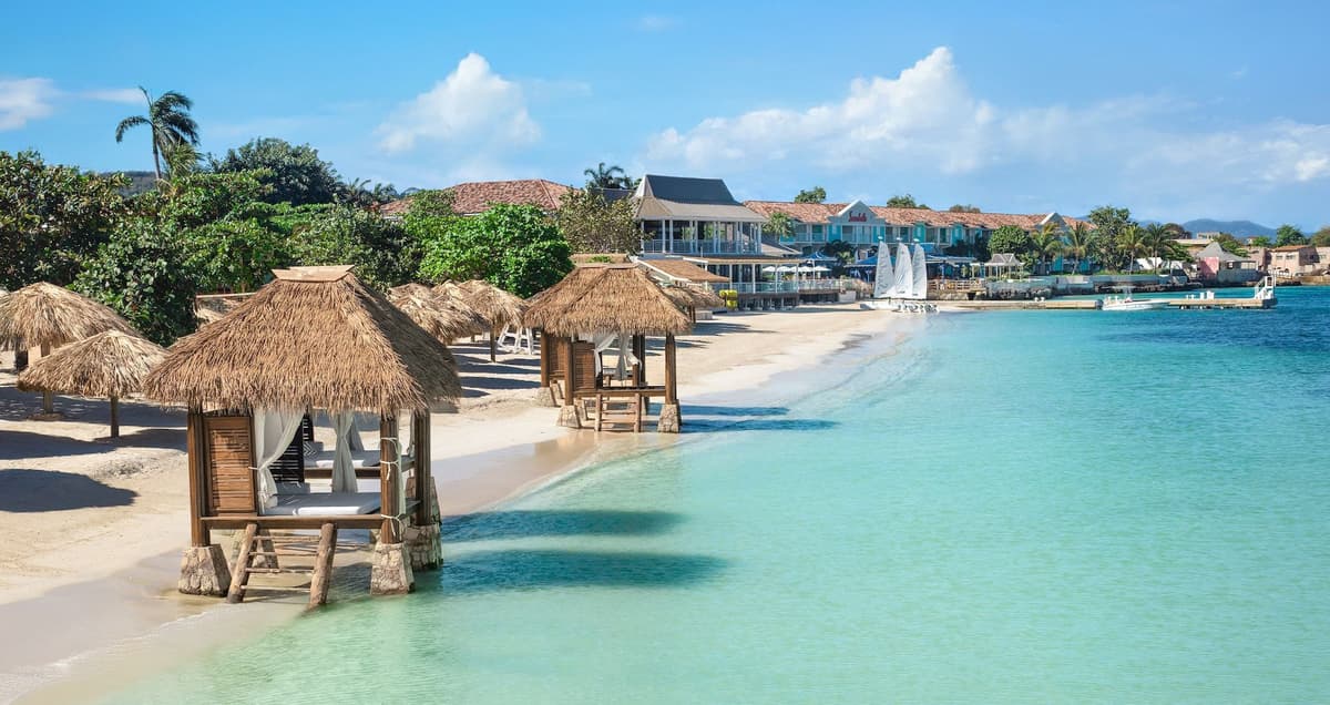 Resort exterior at Sandals Montego Bay