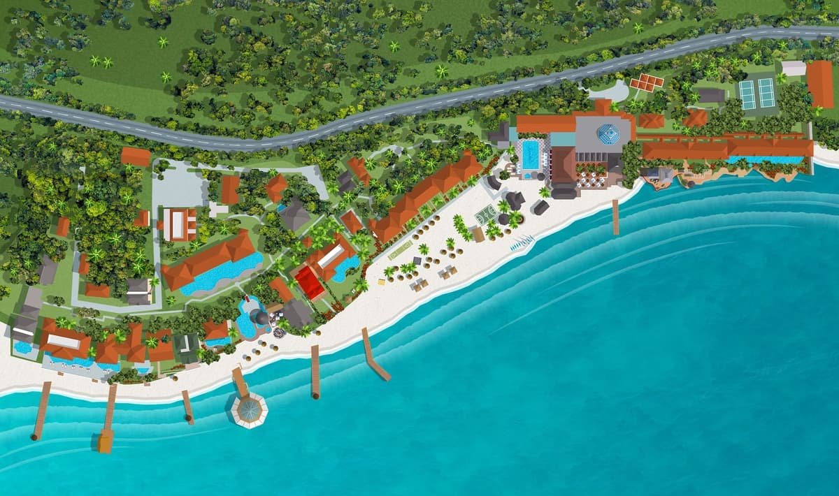 Resort exterior at Sandals Montego Bay