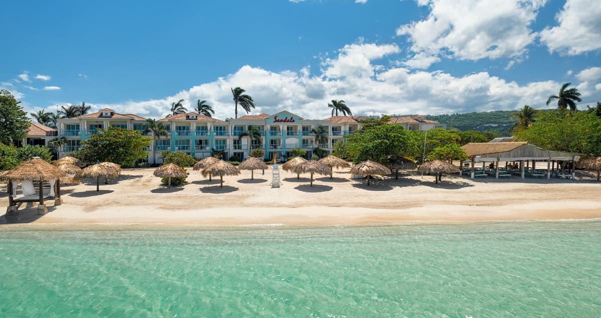 Resort exterior at Sandals Montego Bay