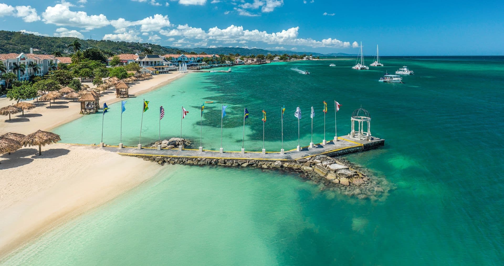 Resort exterior at Sandals Montego Bay