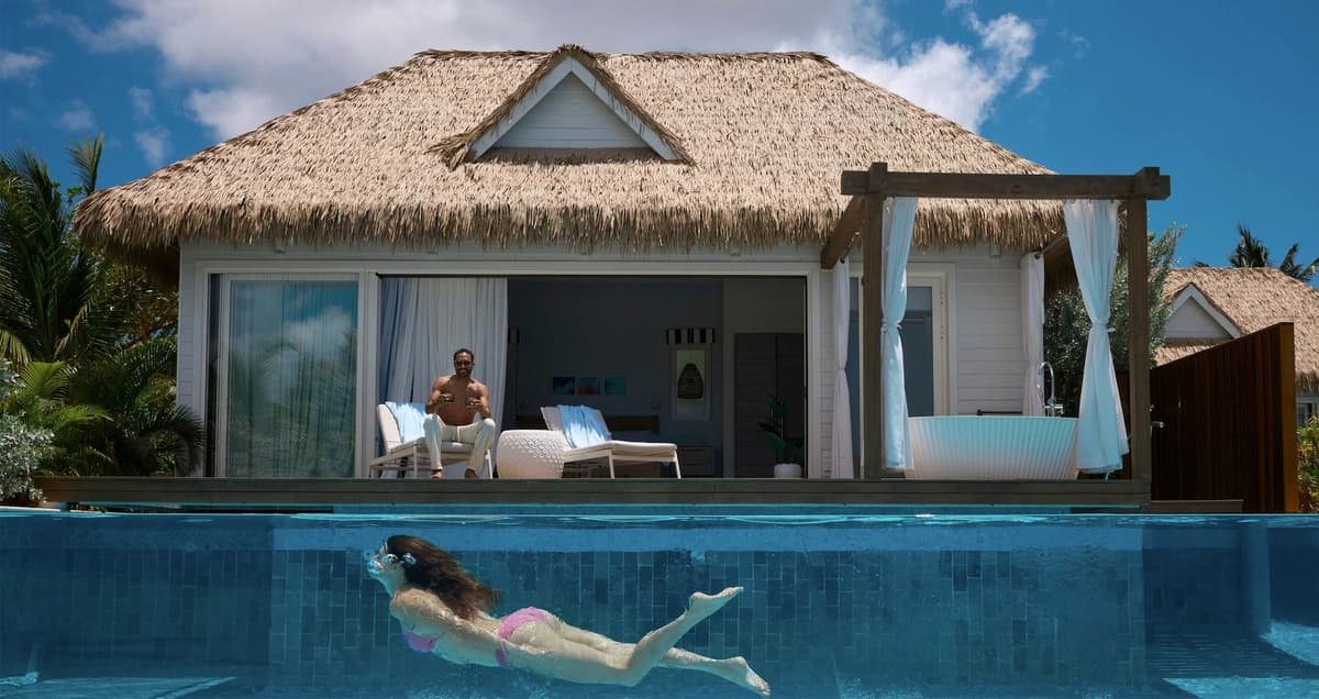 Resort exterior at Sandals Negril Beach Resort & Spa