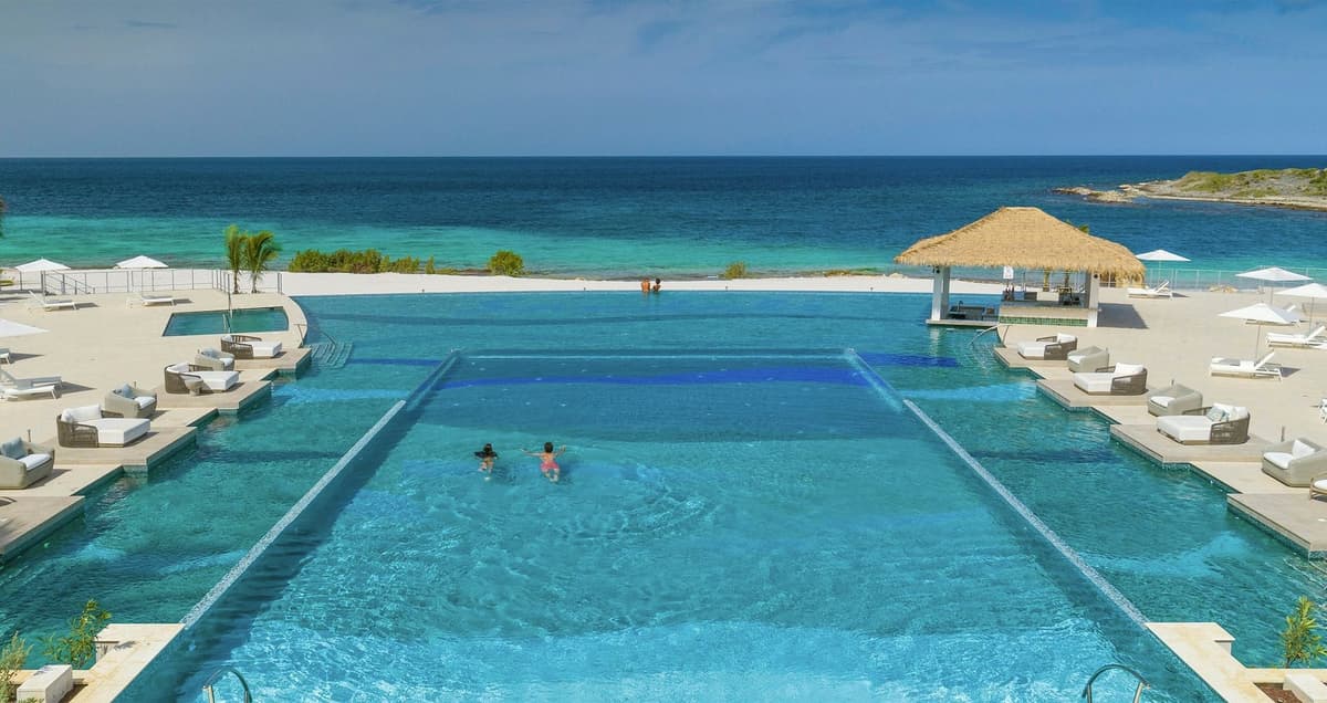 Resort exterior at Sandals Negril Beach Resort & Spa