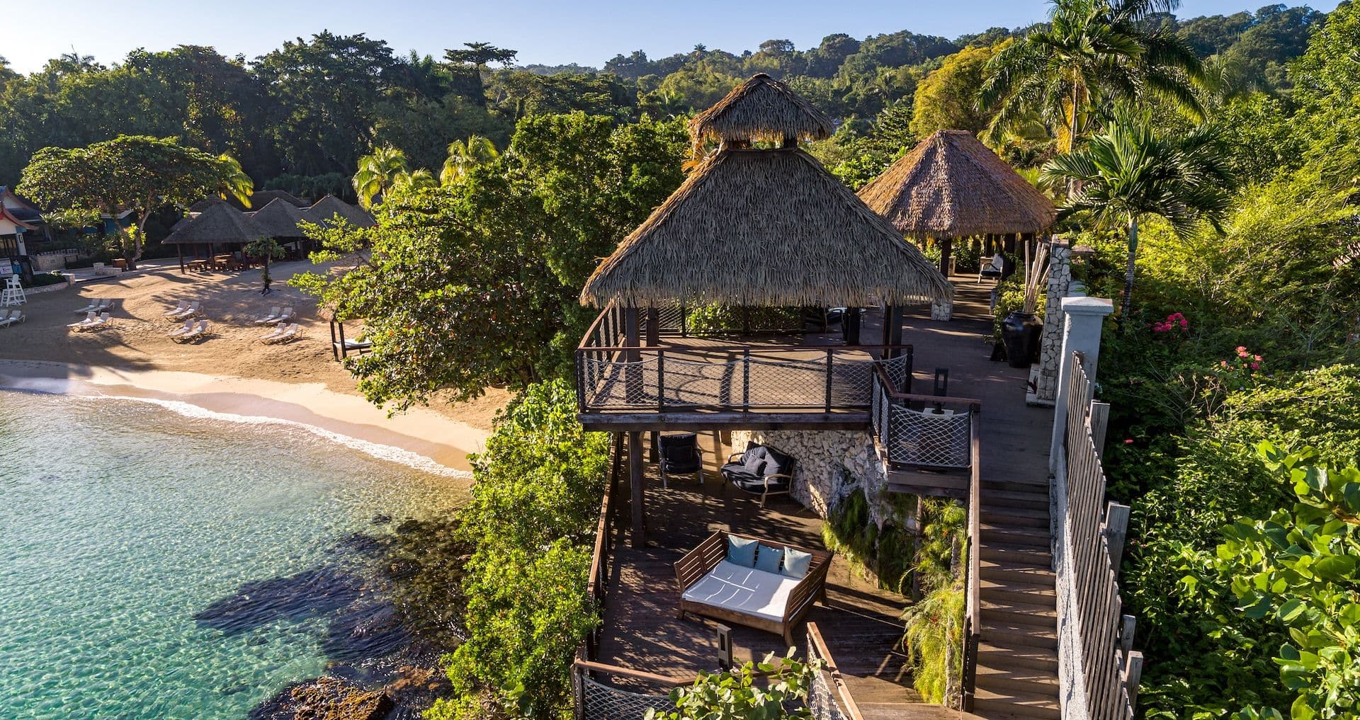 Resort exterior at Sandals Ochi Beach Resort