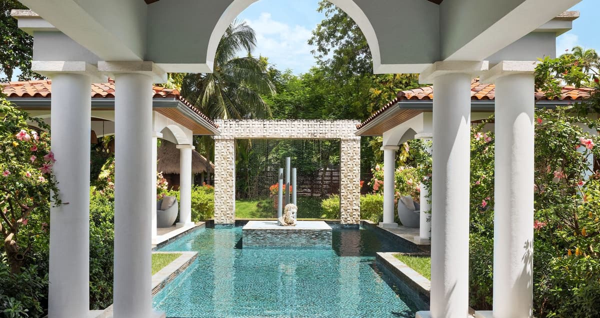 Resort exterior at Sandals Royal Barbados