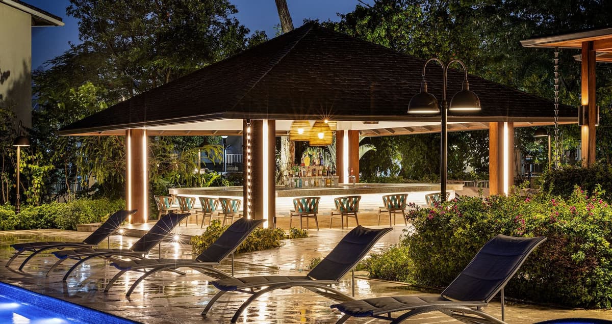Resort exterior at Sandals Royal Barbados