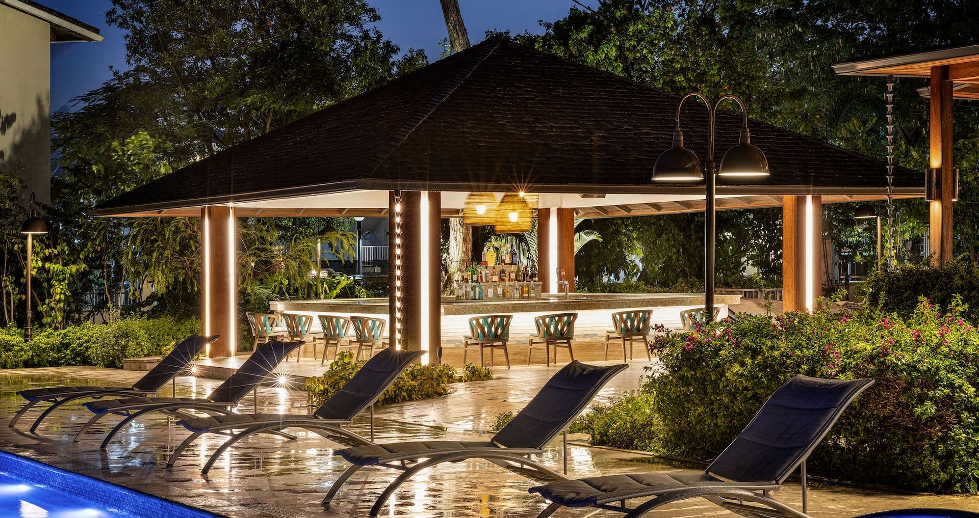Resort exterior at Sandals Royal Barbados
