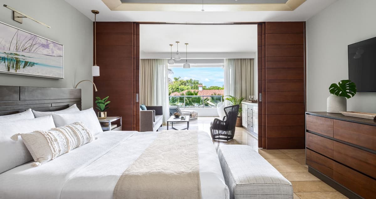 Resort exterior at Sandals Royal Barbados