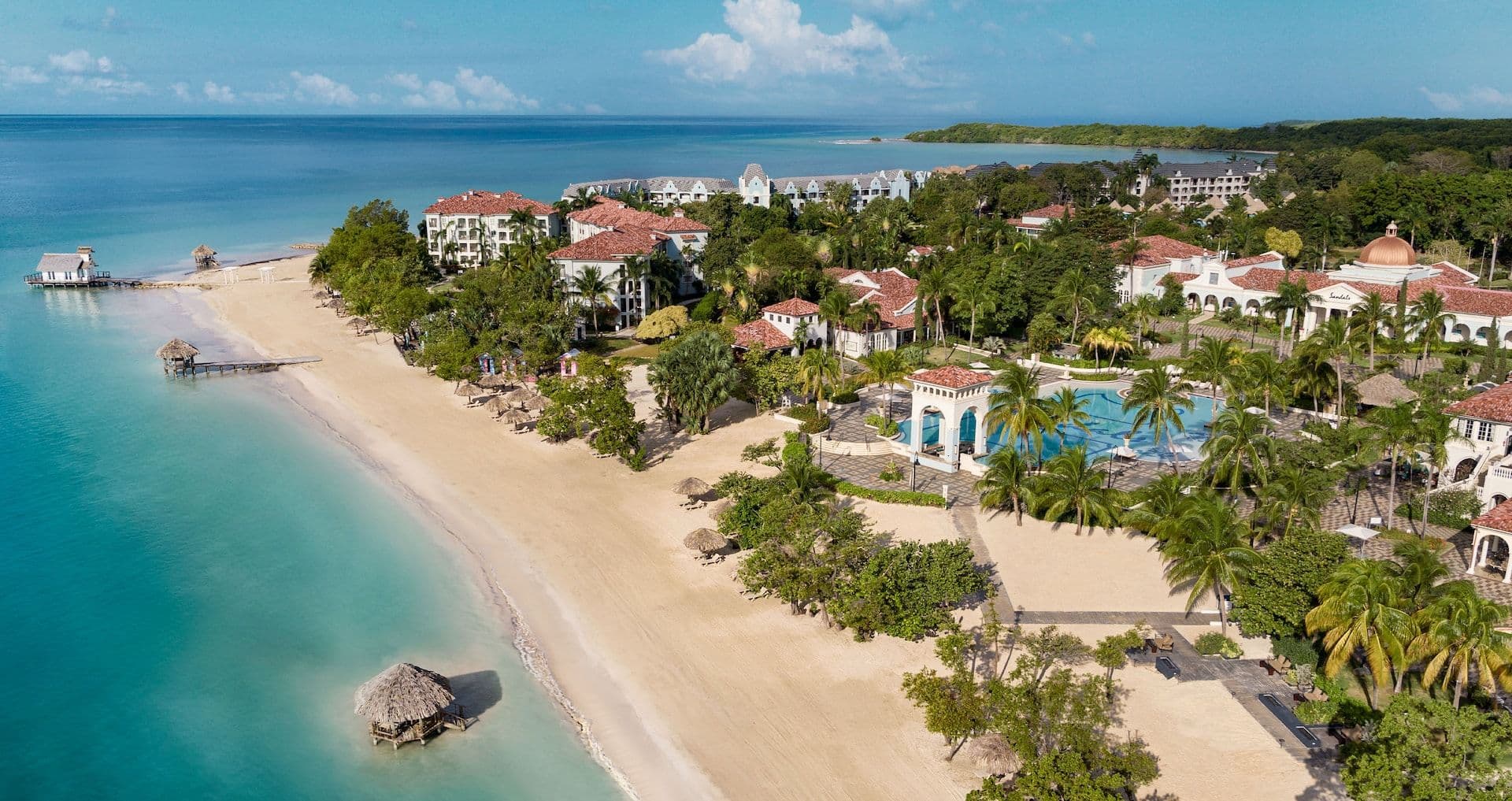 Resort exterior at Sandals South Coast
