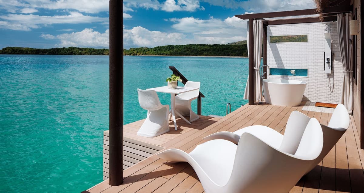 Resort exterior at Sandals South Coast