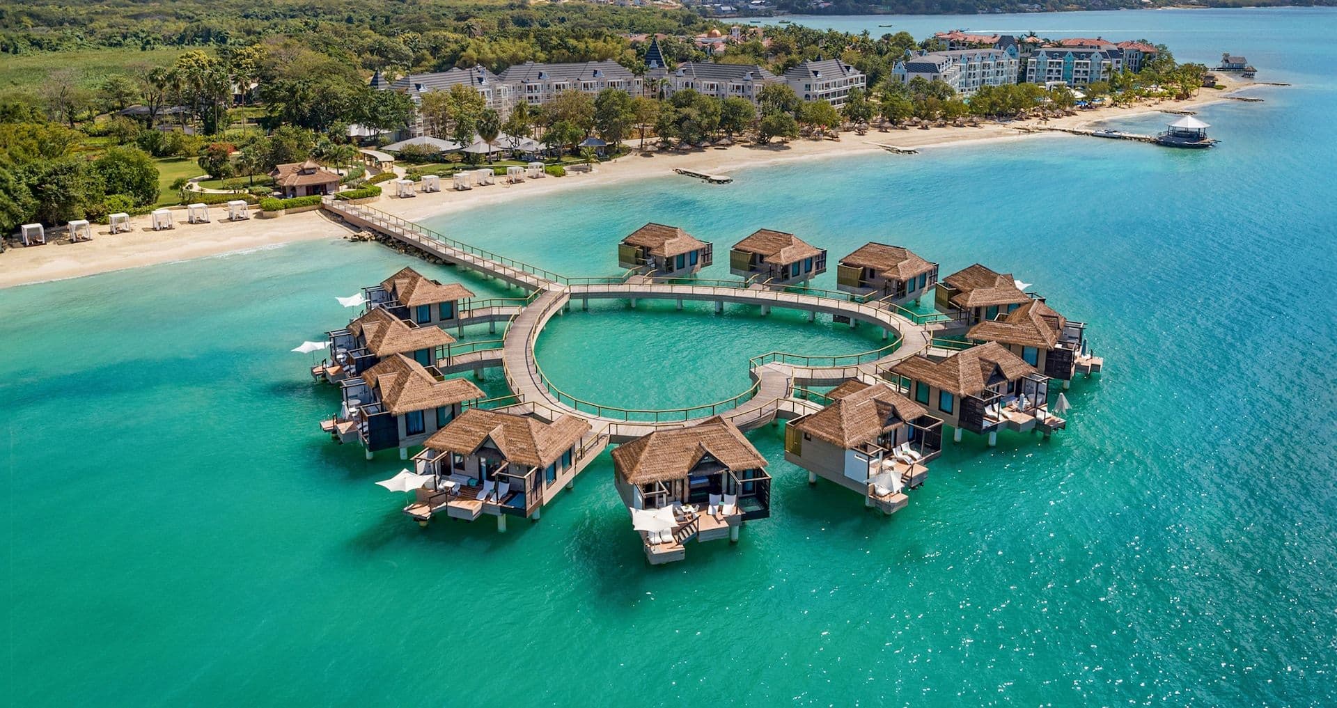 Resort exterior at Sandals South Coast