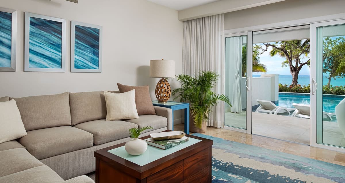 Resort exterior at Sandals South Coast