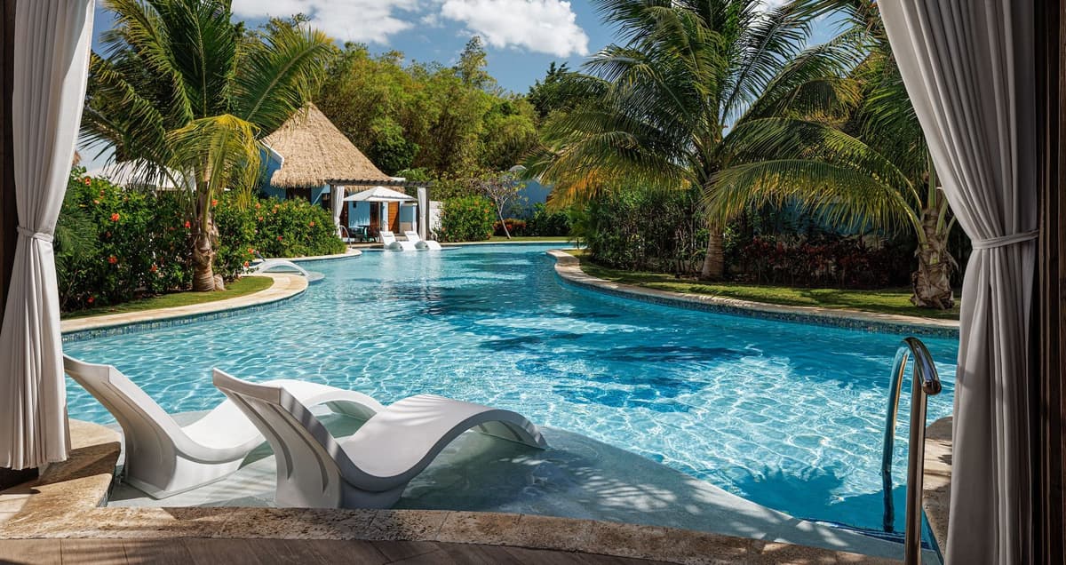 Resort exterior at Sandals South Coast