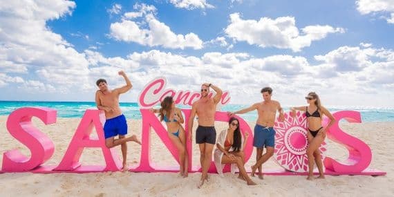 Beach at Sandos Cancun Luxury Resort