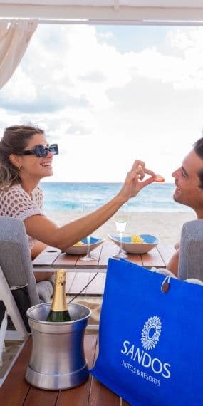 Beach at Sandos Cancun Luxury Resort