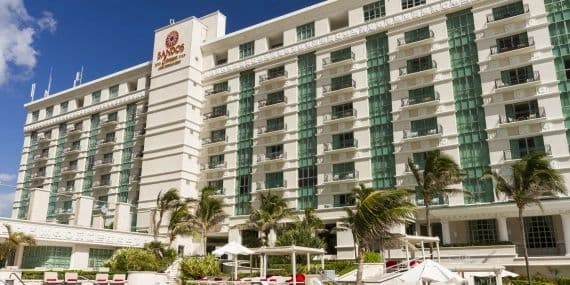 Resort exterior at Sandos Cancun Luxury Resort