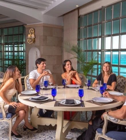 Resort exterior at Sandos Cancun Luxury Resort