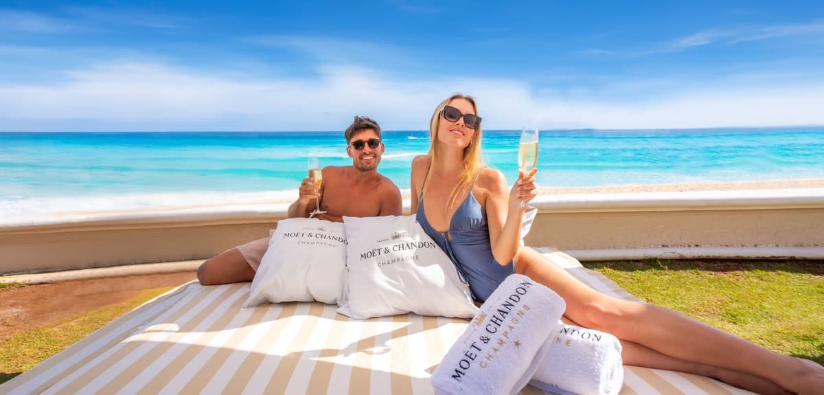 Resort exterior at Sandos Cancun Luxury Resort