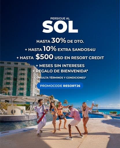 Resort exterior at Sandos Cancun Luxury Resort