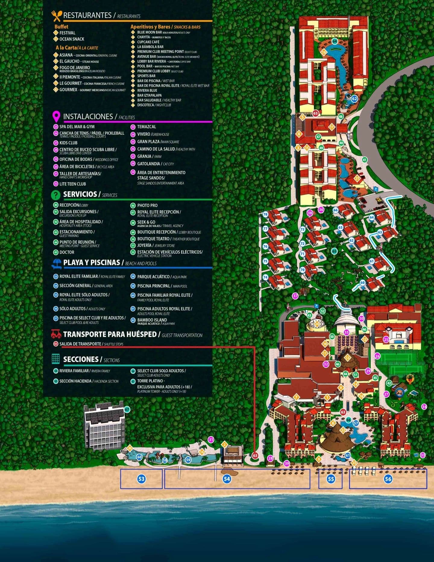 Beach at Sandos Playacar All Inclusive