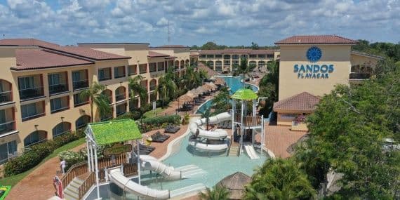 Beach at Sandos Playacar All Inclusive