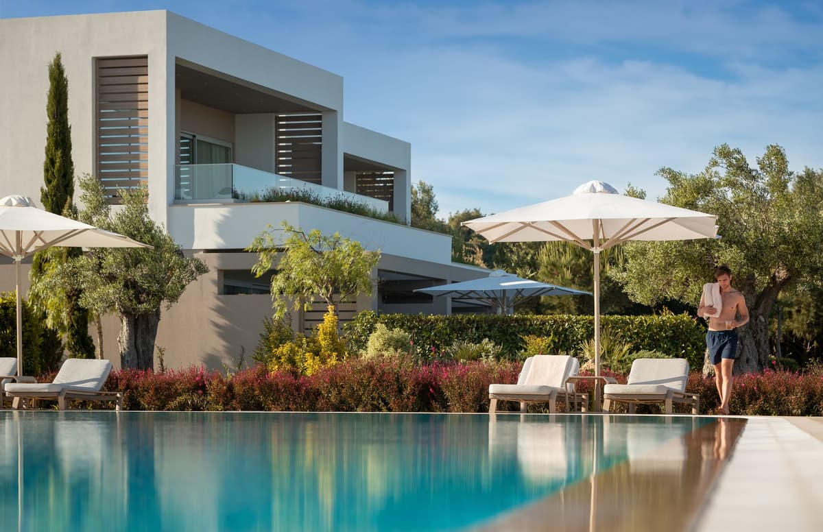 Swimming pool at Sani Dunes