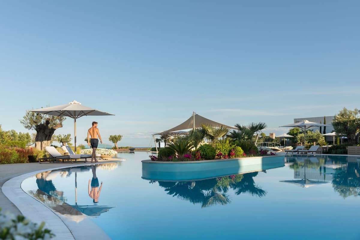 Swimming pool at Sani Dunes