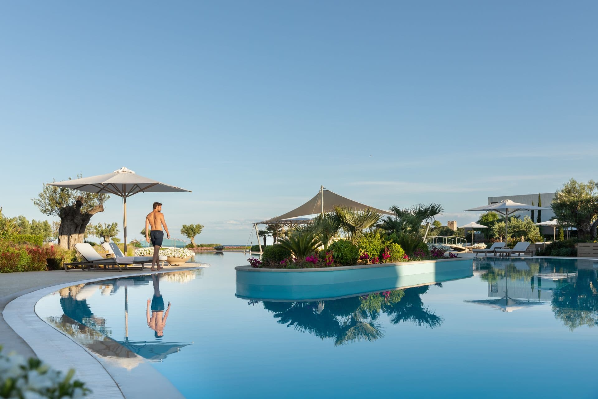 Swimming pool at Sani Dunes