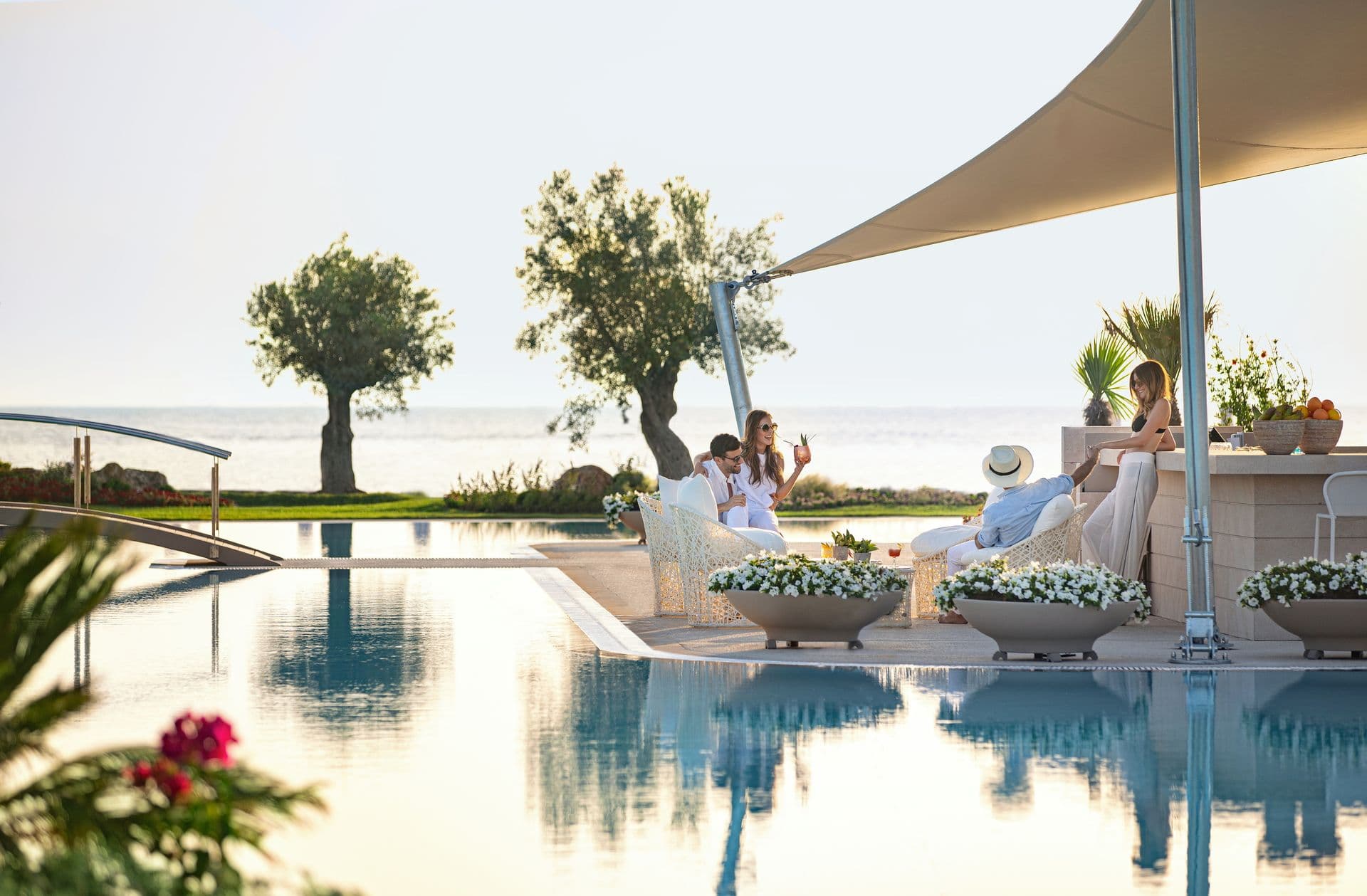 Swimming pool at Sani Dunes