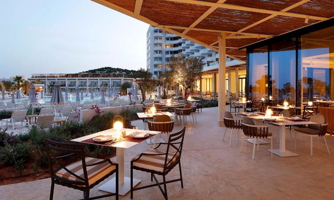 Restaurant at TRS Ibiza Hotel