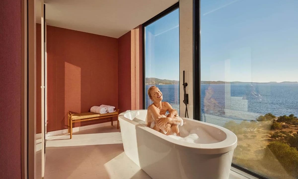 Guest room at TRS Ibiza Hotel