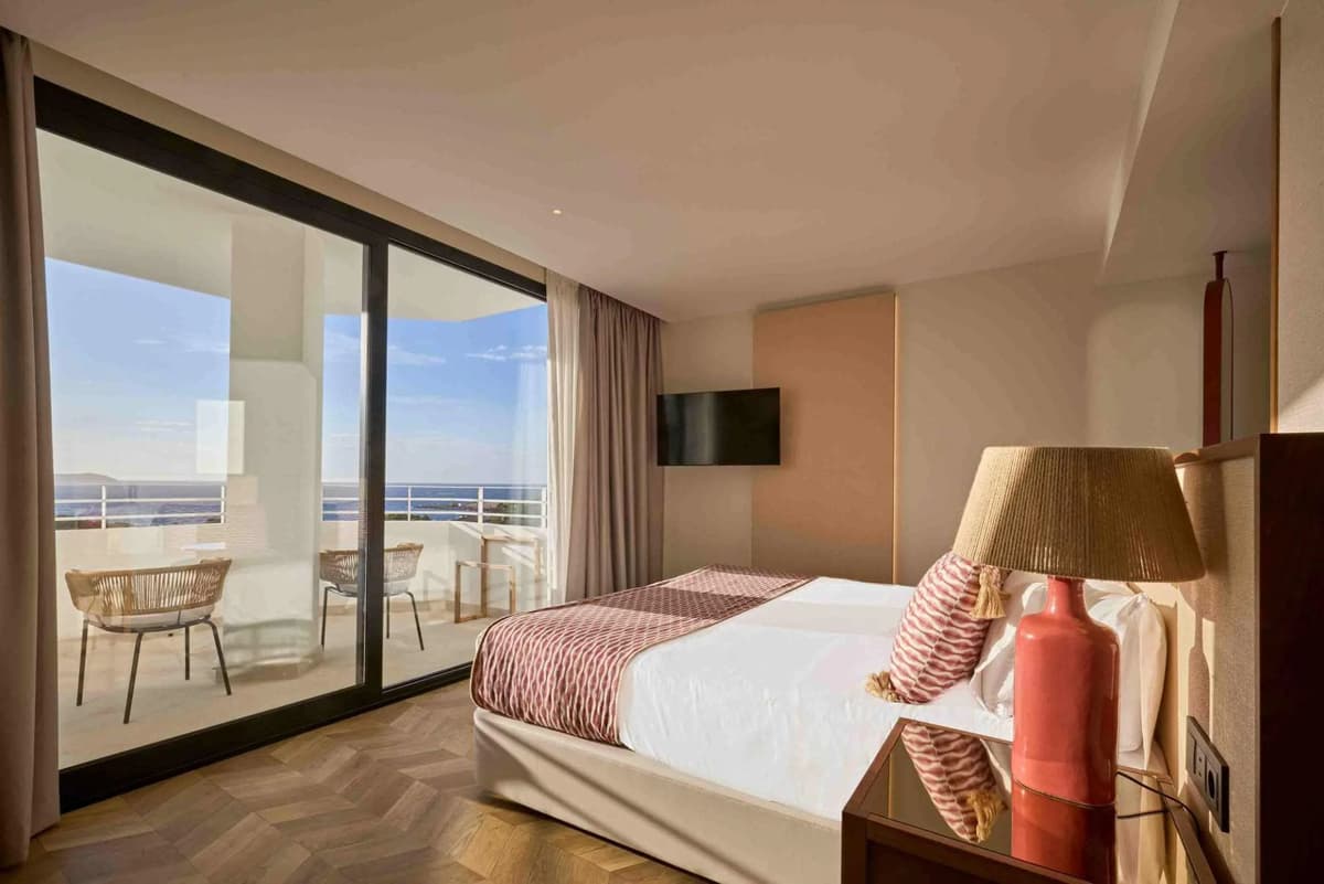 Guest room at TRS Ibiza Hotel