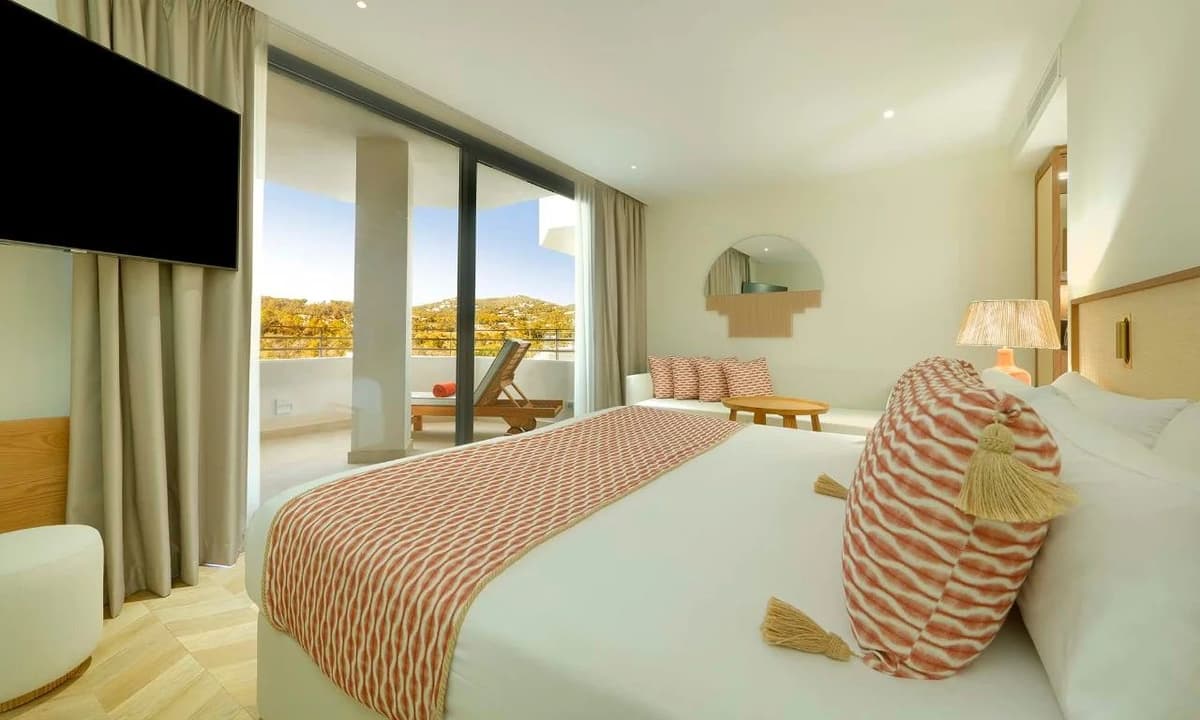 Guest room at TRS Ibiza Hotel