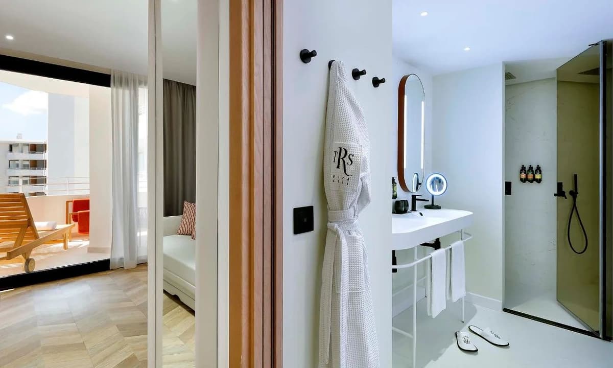 Guest room at TRS Ibiza Hotel
