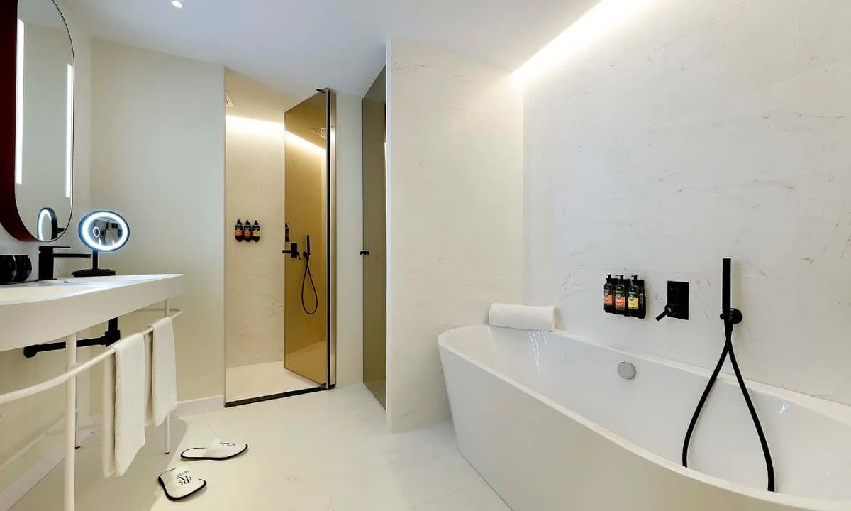 Guest room at TRS Ibiza Hotel