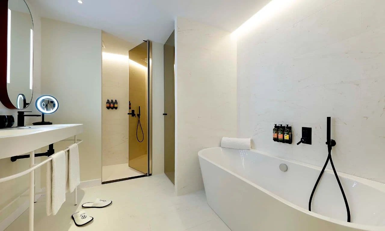 Guest room at TRS Ibiza Hotel