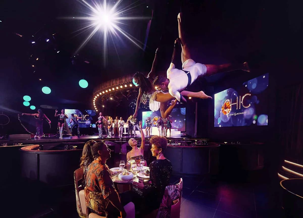 Chic Cabaret & Restaurant — multi-course tasting menu with spectacular cabaret show