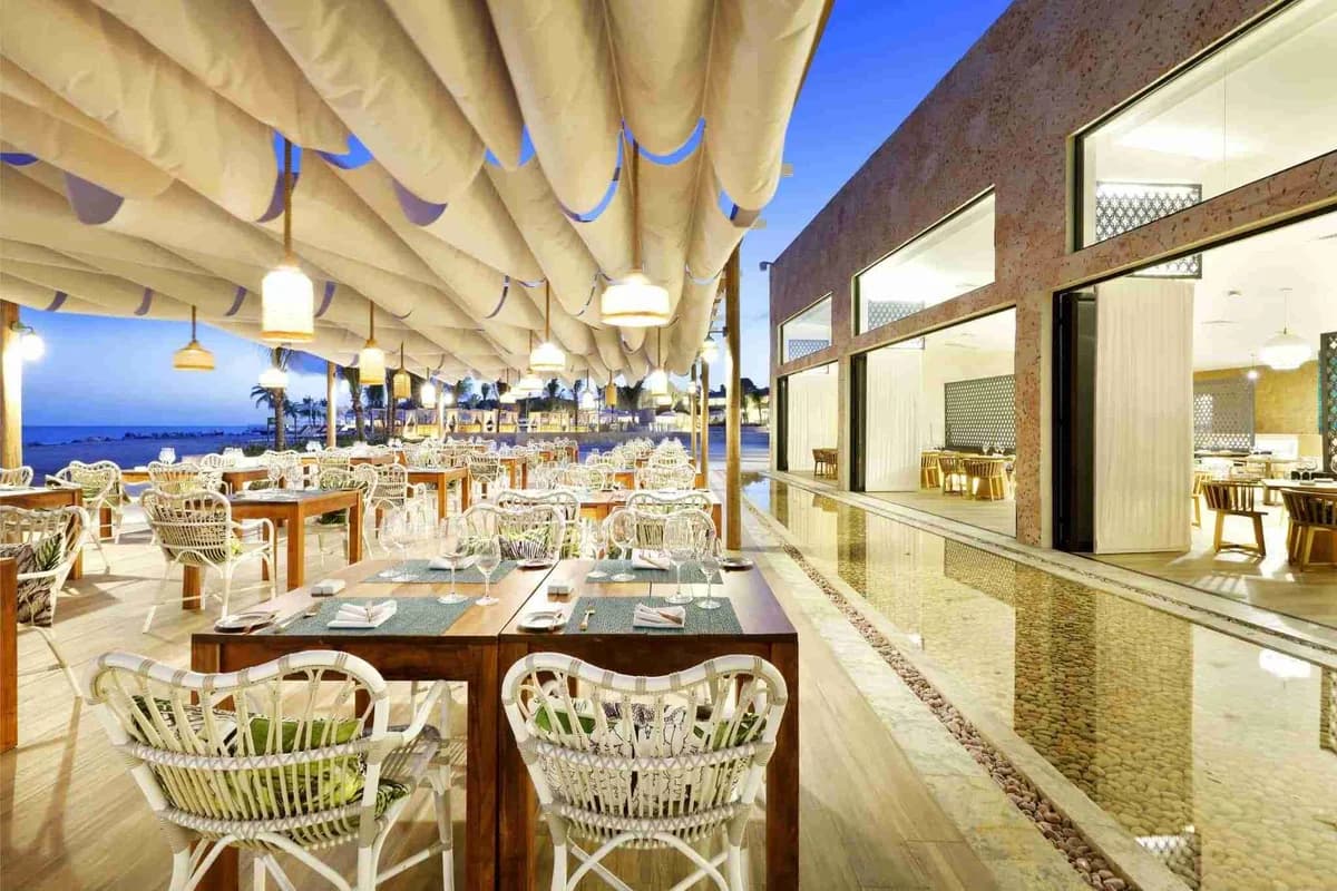 Helios Beach Club — dining and relaxation by the sea