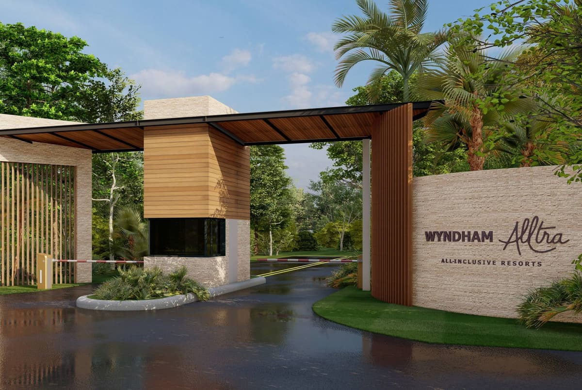 Resort exterior at Wyndham Alltra Samana