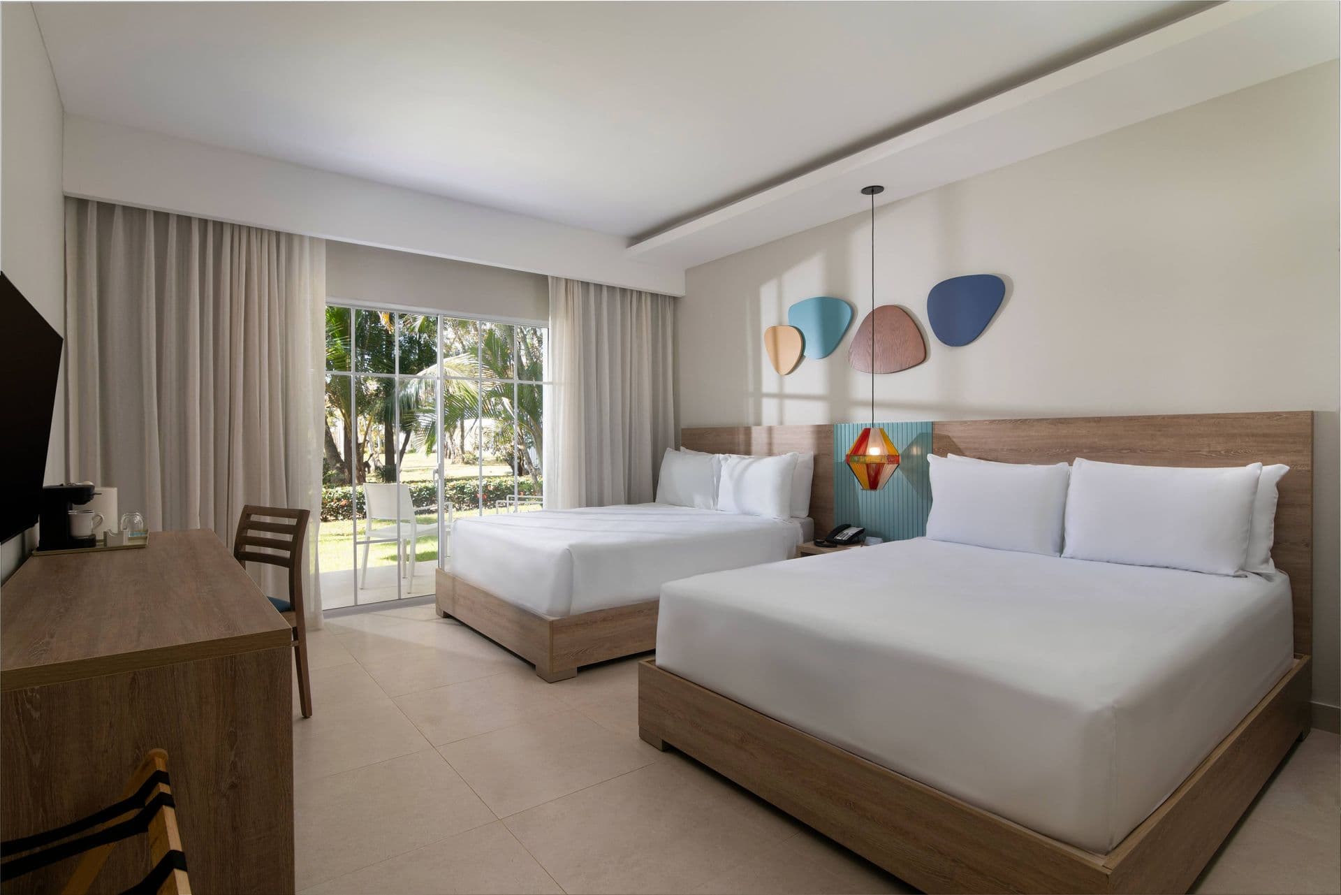 Guest room at Wyndham Alltra Samana