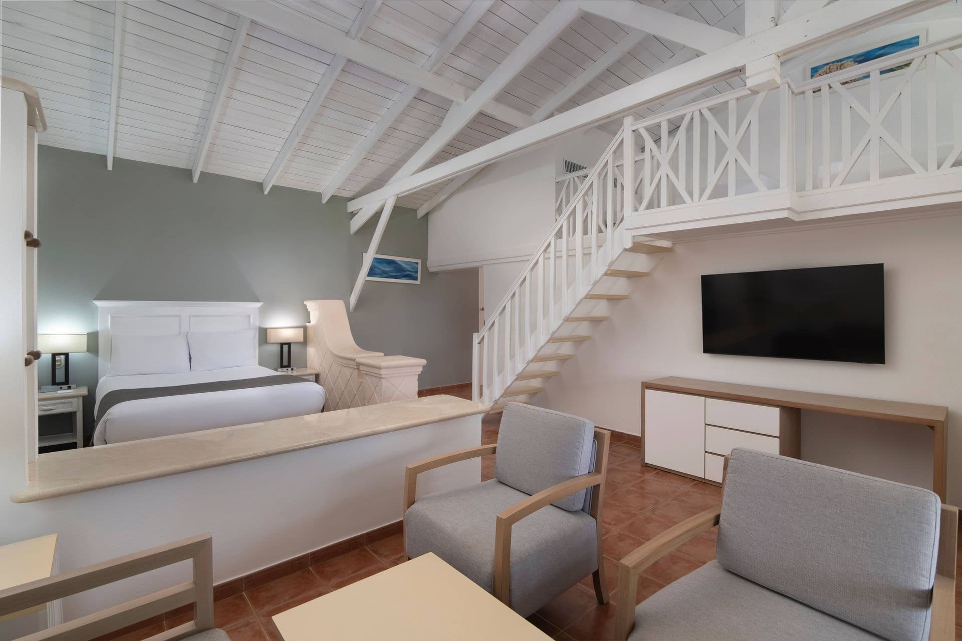 Guest room at Wyndham Alltra Samana