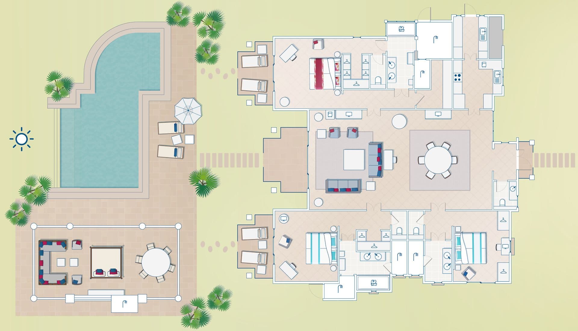 Club Med The Albion Villas Exterior & Grounds