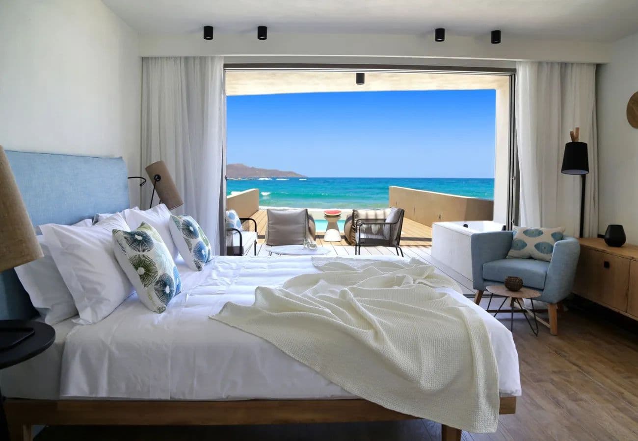 Beach at Domes Noruz Chania, Autograph Collection