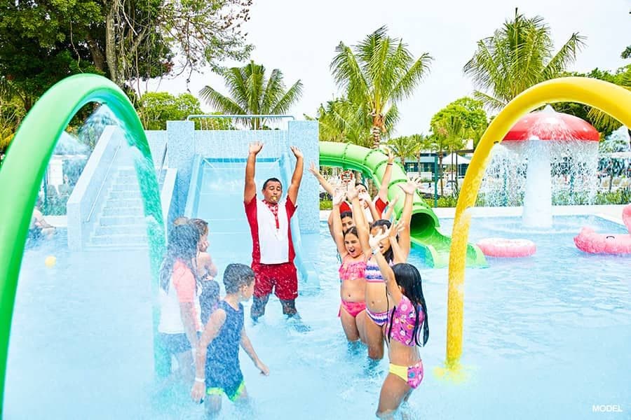 Swimming pool area at Hotel Riu Ocho Rios